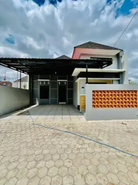 Rumah BARU MEWAH Limasan Modern Dalam Cluster 20 Unit Di WEDOMARTANI