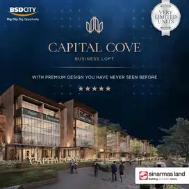 Dijual Ruko Capital Cove Business Loft BSD City Tangerang Sekatan Lokasi  Strategis