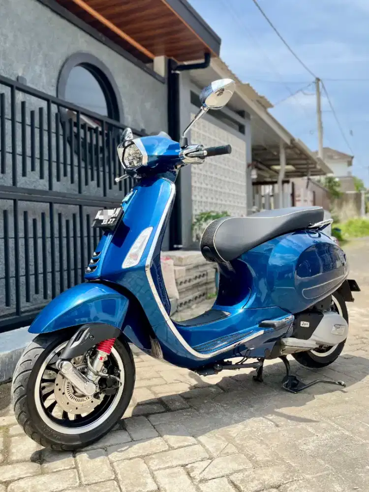 Vespa Matic Sprint 150 i-get ABS Blue Estroverso