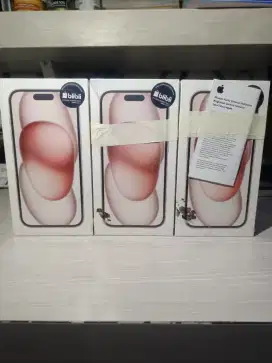 IPHONE 15 128 GB PINK BARU NEW SEGEL BNIB BELUM AKTIVASI