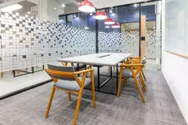 Akses satu harga ke ruang kantor profesional untuk 4 orang di HQ Hartono Mall
