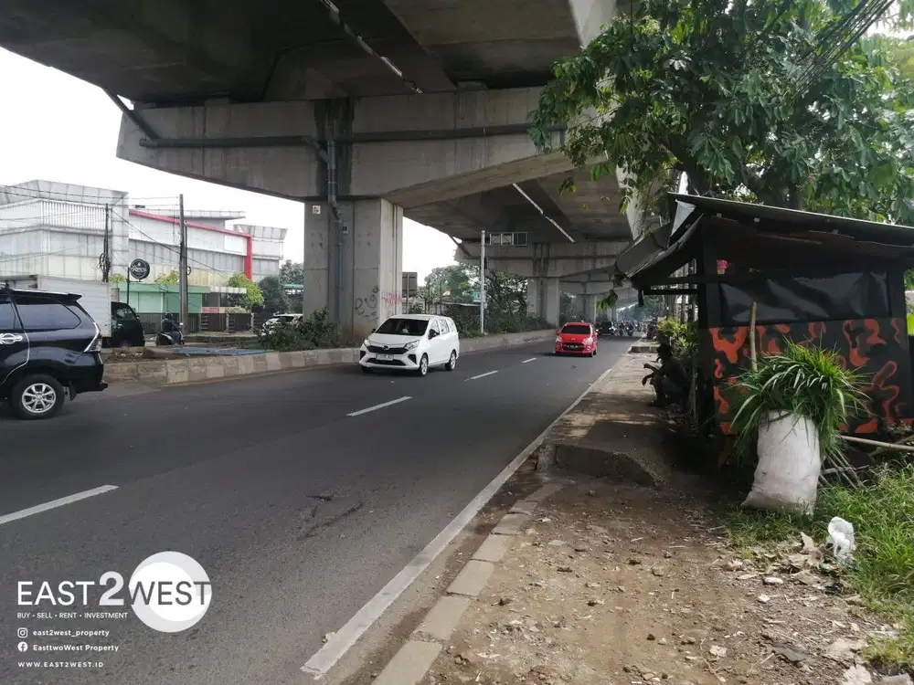Dijual Tanah Komersil Jalan Sholeh Iskandar Tanah Sereal Kota Bogor Lokasi Super Strategis Siap Bangun