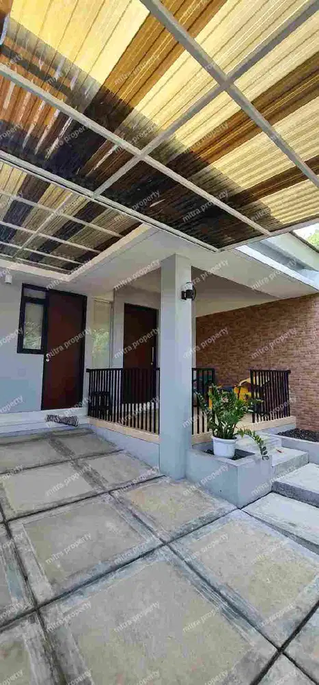 RUMAH ASRI SIAP HUNI +KOLAM RENANG DI KOMPLEK ASRI DEKAT STASIUN PONDOK RANJI