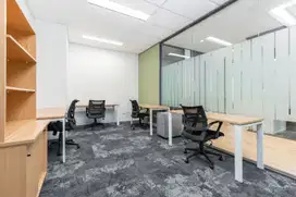 Ruang kantor terbuka untuk 15 orang di HQ Plaza Oleos