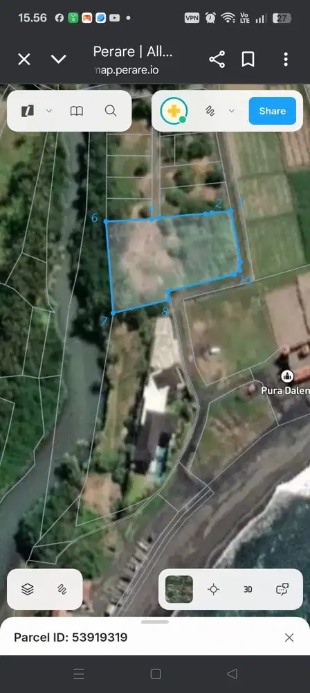 Dijual tanah 23 are
