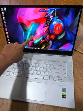 HP Envy 15-EP0035CL i7-10750h RAM 32/ssd 1tb VGA RTX 2060 LED 15,6 4K