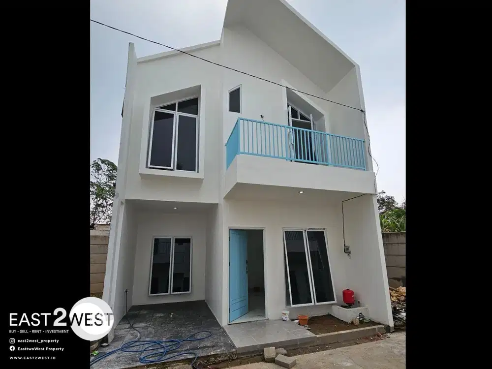 Dijual Rumah Scandinavian Valley BSD City Tangerang Unit Baru Murah Bagus Lokasi Nyaman Strategis