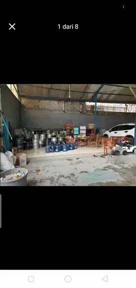 Disewakan gudang akses strategis Ciputat Pamulang