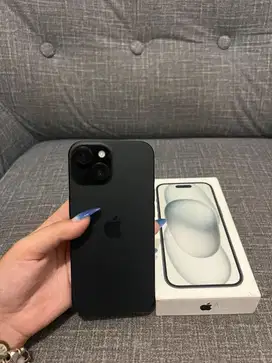 iPhone 15 128gb Black Garansi Resmi iBox Digimap Fullset Nominus