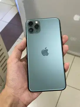 Second iPhone 11 pro max 64gb inter all op lengkap
