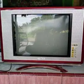 TV 21 INCH POLYTRON FM RADIO SLIM FLAT FULLSET NORMAL
