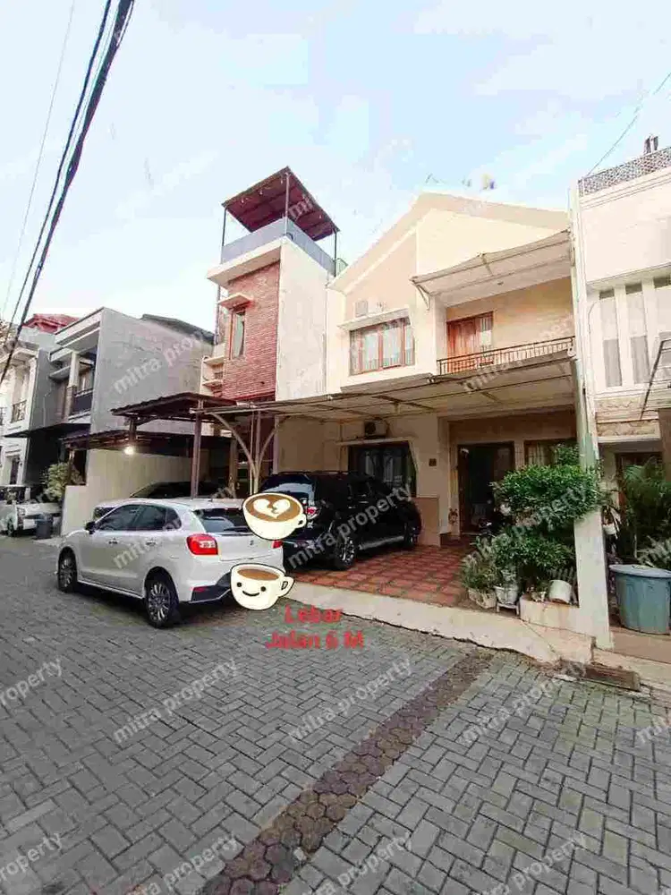 RUMAH TERAWAT ASRI SIAP HUNI DALAM CLUSTER DEKAT AEON DI PASAR MINGGU