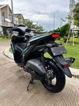 yamaha aerox 2021 km rendah