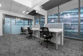 Ruang coworking di HQ Centerum Arcade