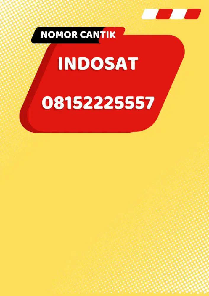 Nomor Cantik Indosat 11digit
