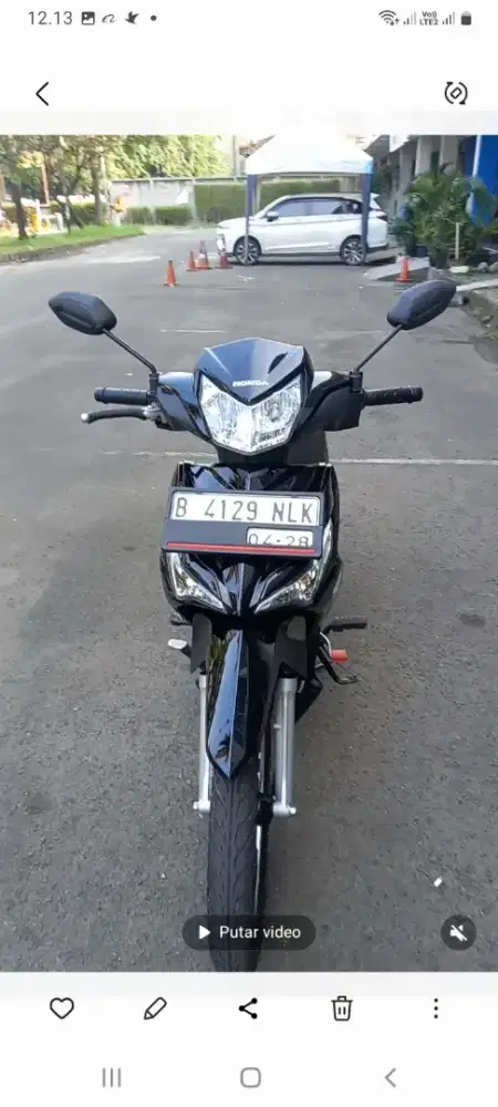 Supra X 125 Tahun 2023 Like New