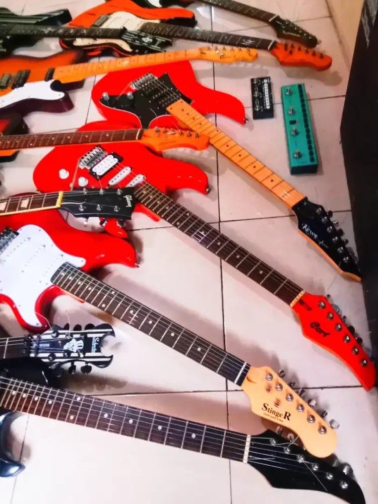 Gitar listrik oryginal Indonesia china korea