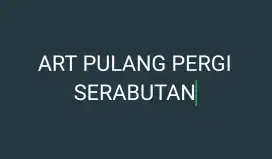 ART pulang pergi serabutan