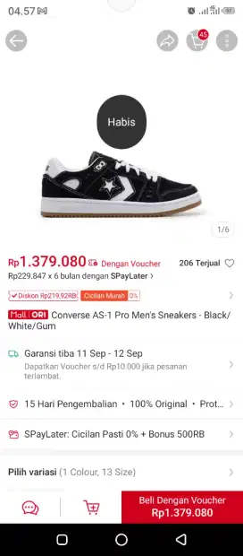 Converse as-1 men's