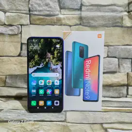 Xiaomi Redmi Note 9 6/128 4G Fulset segel mulus 98%