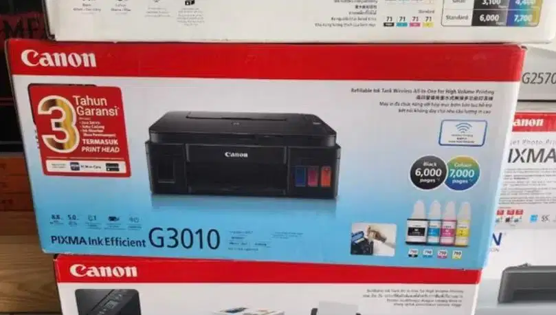 PRINTER CANON PIXMA G3010 NEW