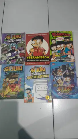 Jual komik bekas Si Juki , kondisi masih bagus dan layak koleksi