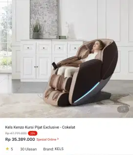 kursi pijat promo bisa cicilan syarat ktp tanpa dp
