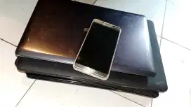 leptop minusan dri gudang +hp samsung not 5