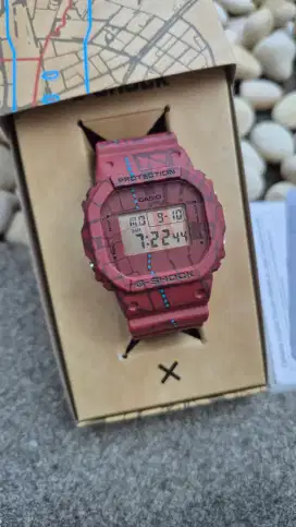 Gshock DW 5600SBY 4DR special edition Original Resmi 2 tahun