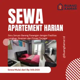 Sewa apartement harian/transit jakarta