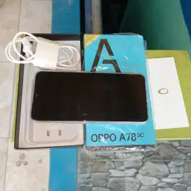 Oppo a78 5g fullset ram 8/256gb  siap pakai masih mulus jos