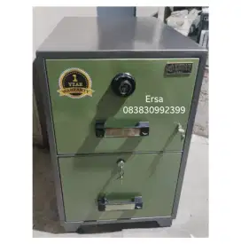RPF 2 Laci Merk Ichiban Fireproof Tahan Api Safety Box