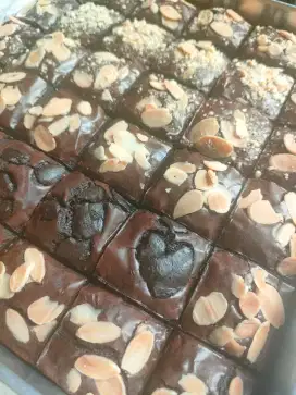 Brownies Panggang/Fudge Brownies