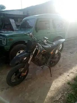 VIAR 150 CROSSX SUPERMOTO 2016 KONDISI ISTIMEWA