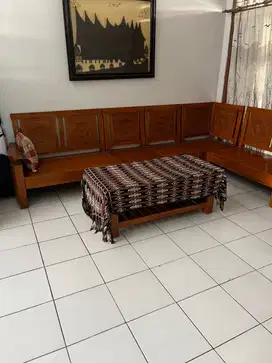 Kursi tamu Dan Kursi Makan Jati