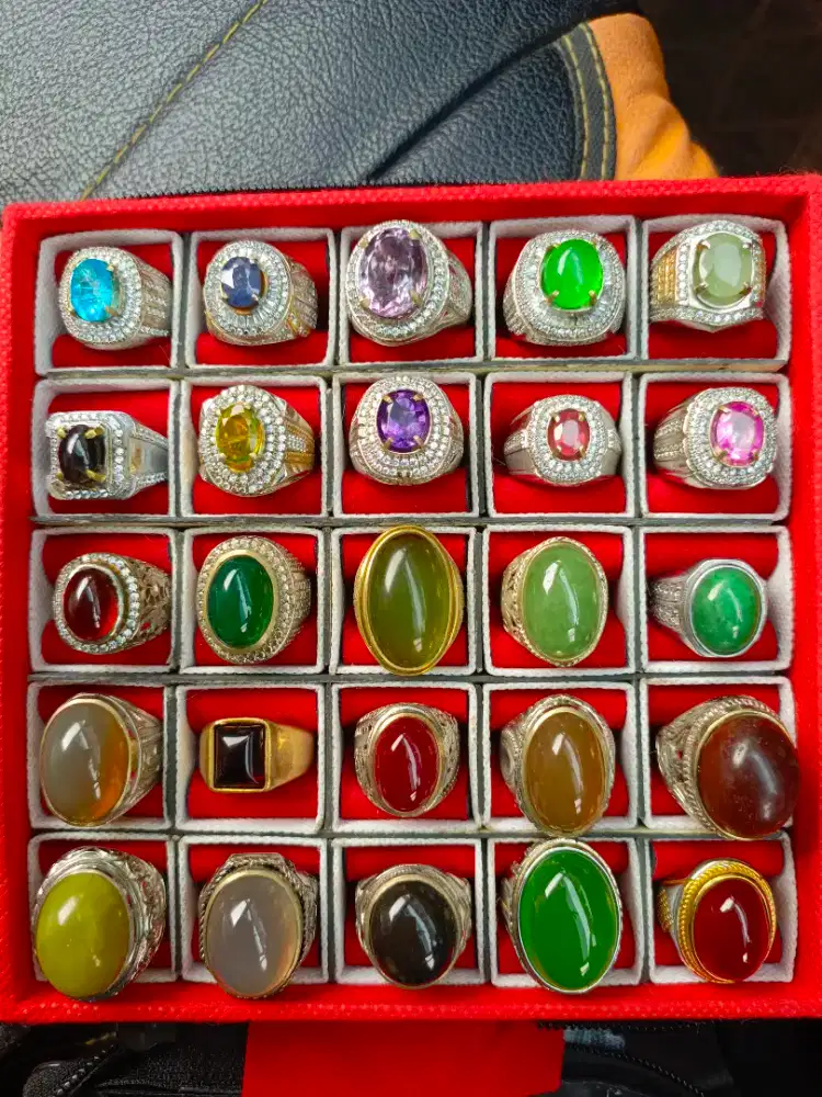 Cincin batu berkualitas 100rb-300rb/pcs