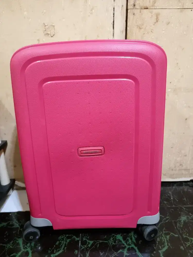 Koper Samsonite S'cure Small 20 inch -Crimson Red