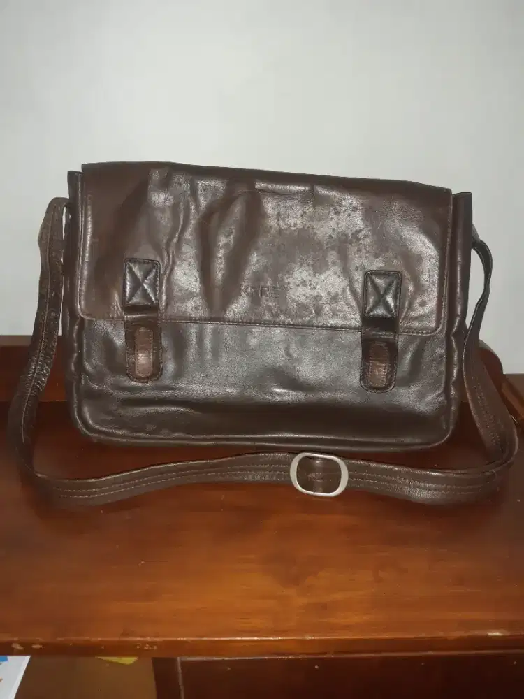 Tas kulit merk KRRE ori
