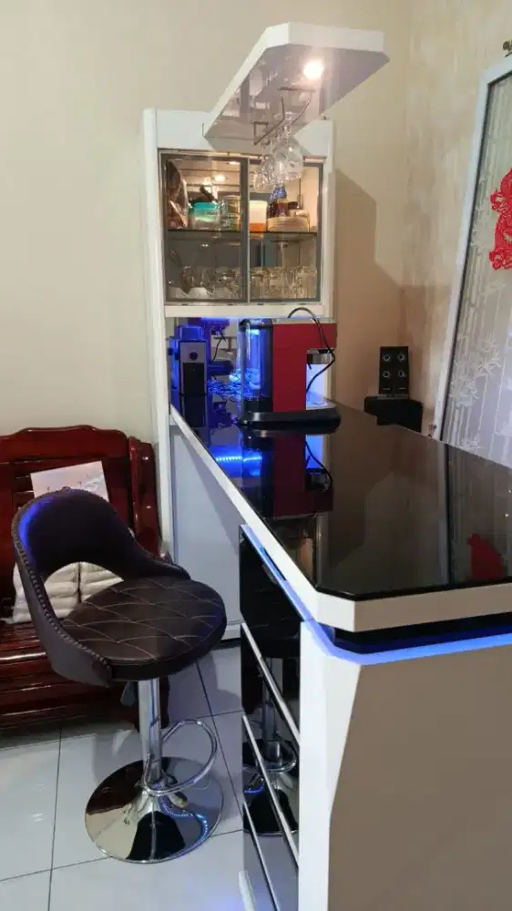 Mini bar free kursi bar 2pcs