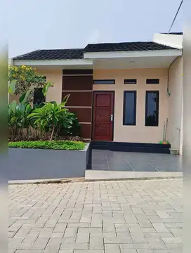 Rumah subsidi konsep cluster siap huni