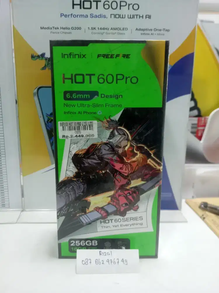 INFINIX HOT 60 PRO 8/256 | ATLANTIS DAHSYAT