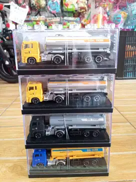 mainan anak diecast tangki akrilik