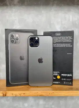 Iphone 11 Pro 64gb All Operator Fullset Mulus Normal Malang Batu