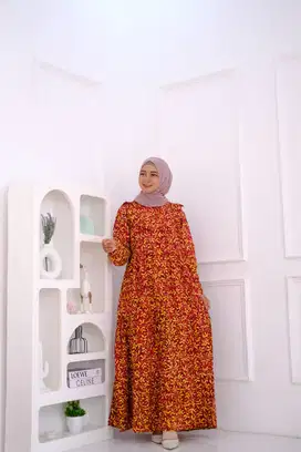 Gamis Batik Rayon Super Solo
