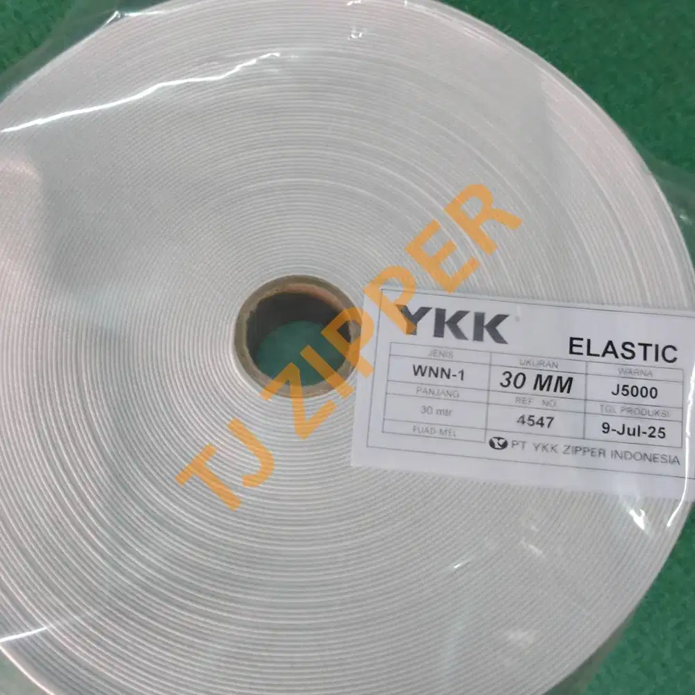 Karet elastic YKK Natural - 30MM WNN1 J5000