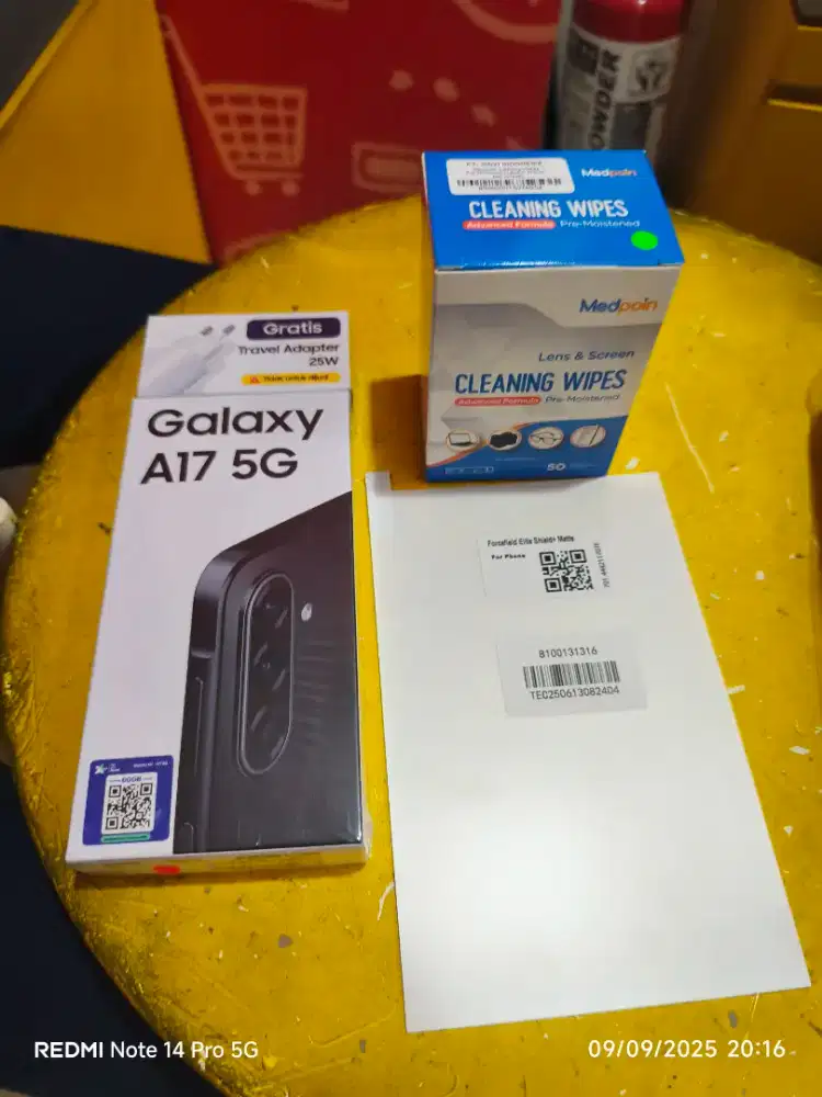 SAMSUNG A17 5G RAM 8/256GB NEW feat ERAFONE MENCENG RAYA