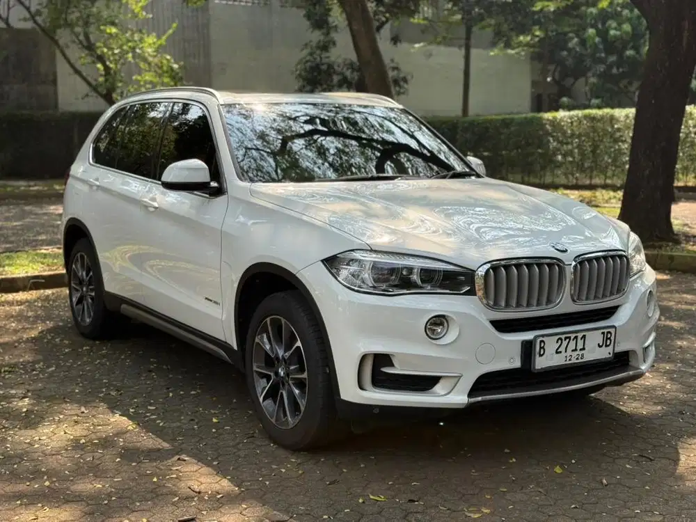 (Cash) BMW X5 xDrive35i xLine 2018 Putih Km46rb Asli Record Pajak12/25