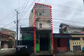 Dijual Ruko Makassar sekitar Jalan AP Pettarani, Jl Abubakar Lambogo