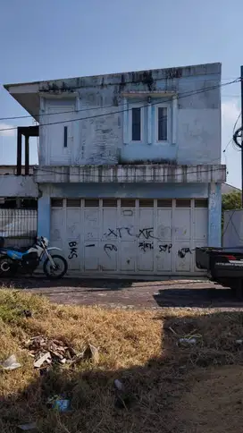 Dijual Cepat tanah + bangunan cocok untuk usaha/kontrakan/gudang