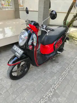 Honda Scoopy injeksi THN 2014 plat AB Bantul